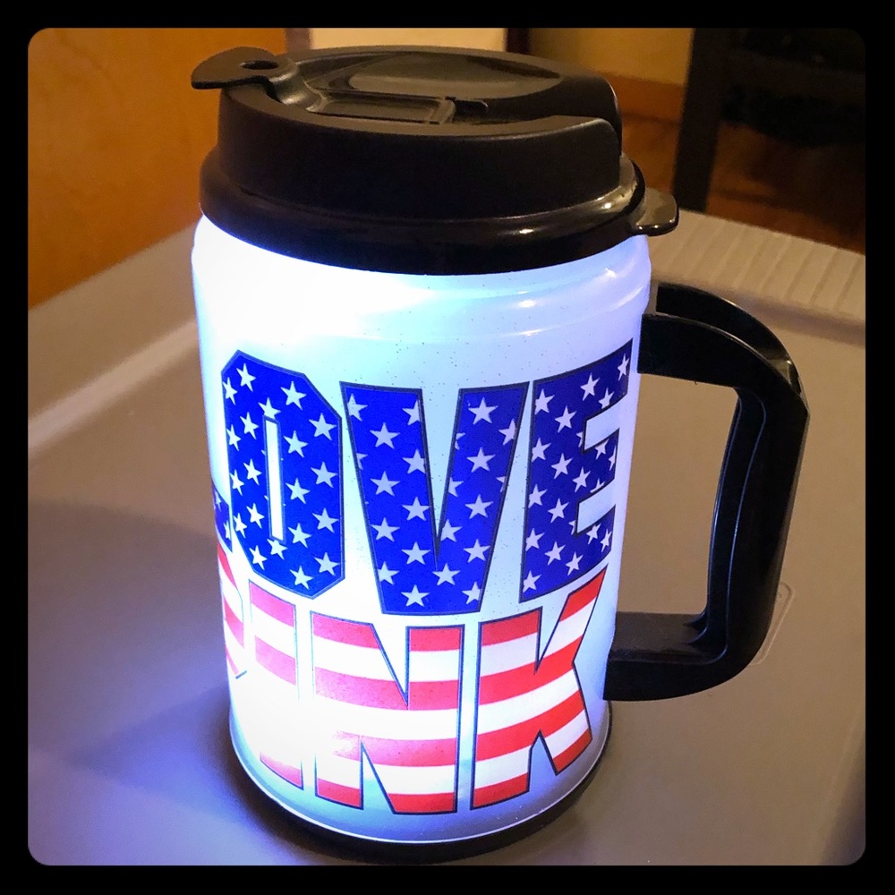 Pink Americana Light up Mug